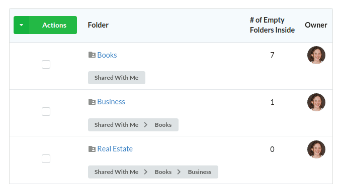 Empty Folders That Contain Empty Folders