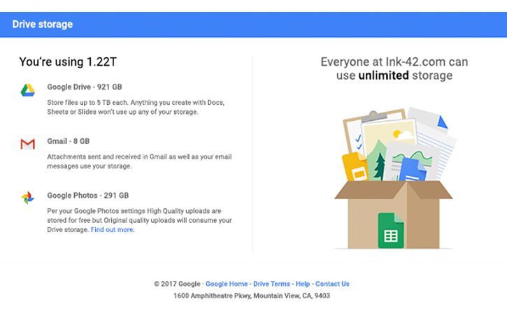 Team Drive für Ihr ein Google-Konto. Unlimited Google Laufwerk 5 