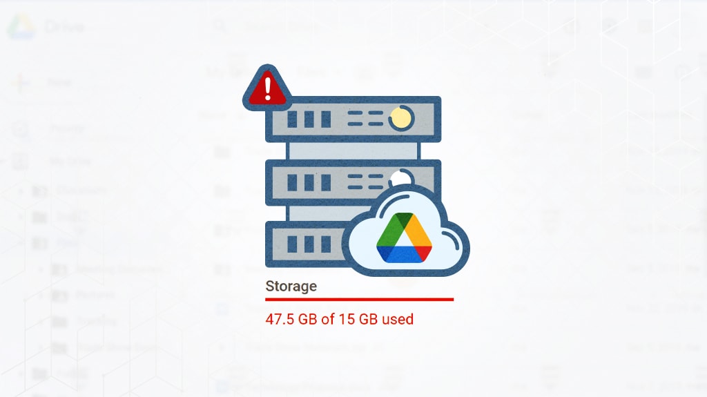 Storage Exceeded Google Drive