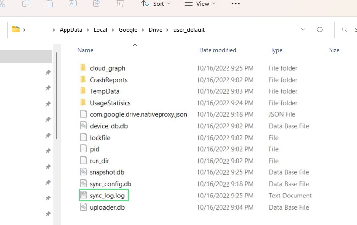 View Log File on Windows