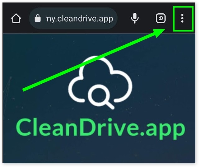 Install Clean Drive for Google Drive on a mobile device