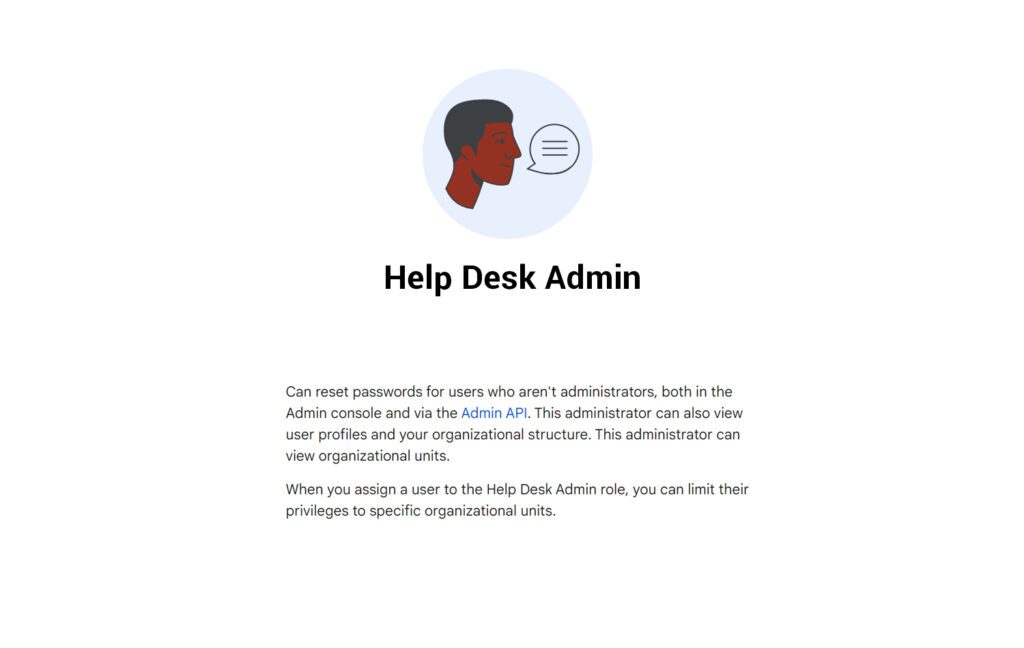 Help Desk Admin