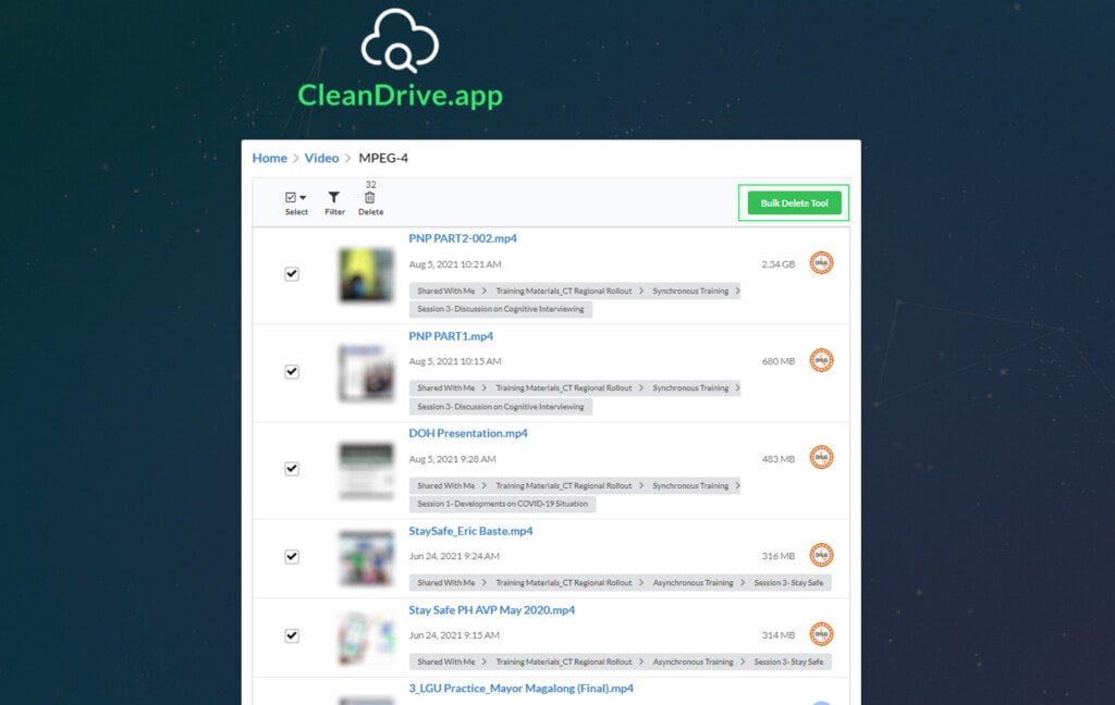 Clean Drive App